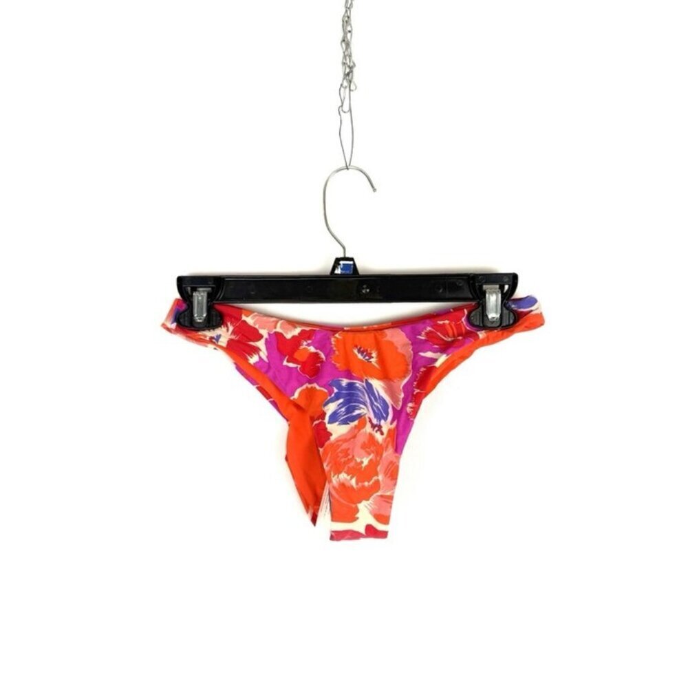 L Space Women’s Red Multicolored Bikini Bottom Size M